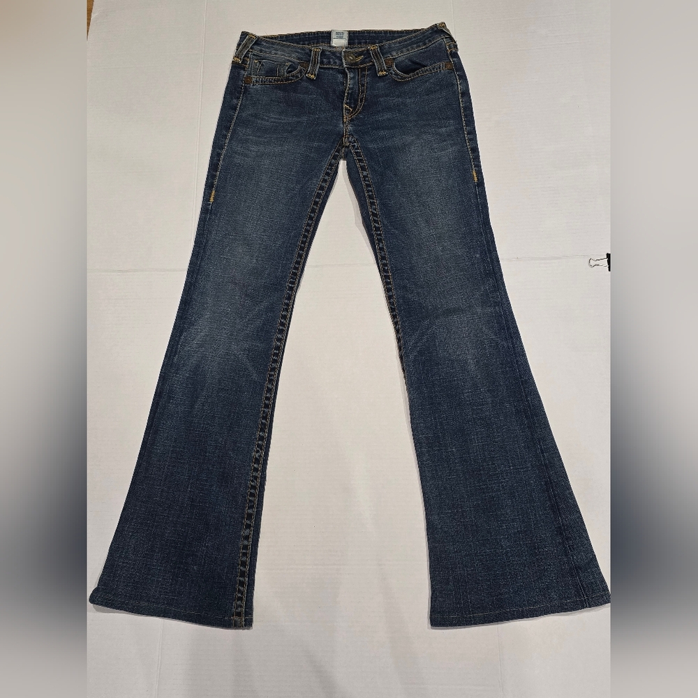 True Religion Indigo Flare Jeans